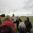 een rondleiding over The common fields rond Minchinhampton.